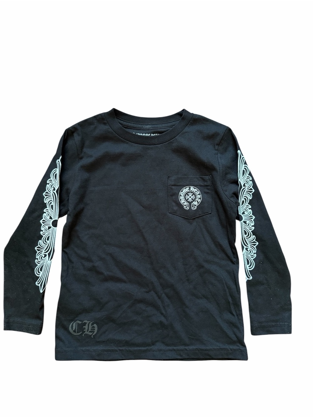 Chrome Hearts Black Long-Sleeve Kids Size